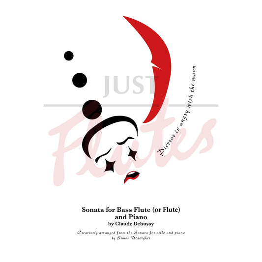 Sonata for Bass Flute (or Flute) and Piano Claude Debussy Arranged by Simon Desorgher