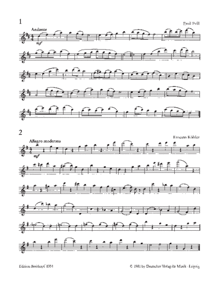 Lucchesi, Immanuel - Flute Etudes Vo 1