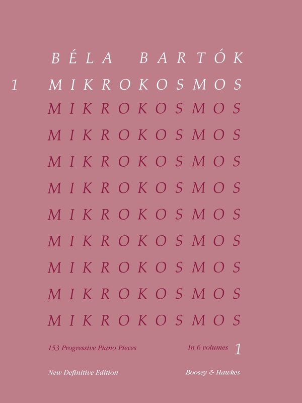 Mikrokosmos Vol. 1 for piano