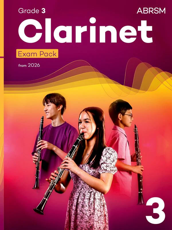 ABRSM Clarinet Exam Pack from 2026 Grade 3