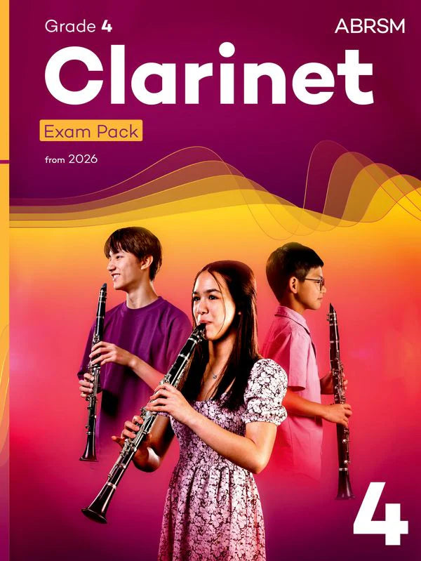 ABRSM Clarinet Exam Pack from 2026 Grade 4