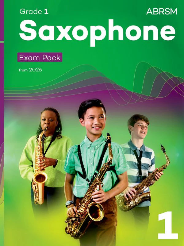 ABRSM Saxophone Exam Pack from 2026 Grade 1
