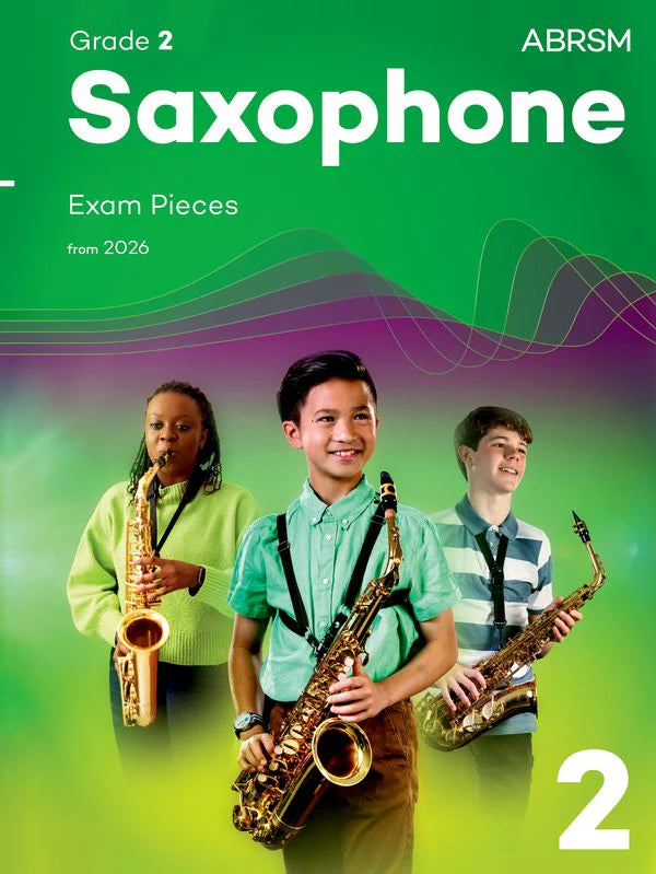 ABRSM Saxophone Exam Pieces from 2026 Grade 2 Score/Part