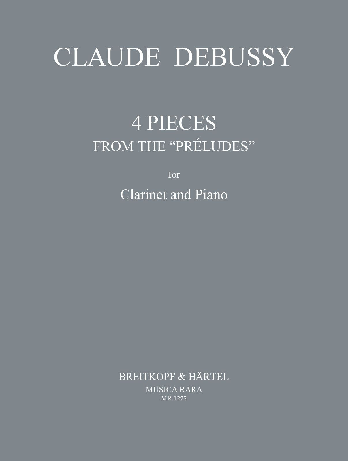 Debusssy - 4 Pieces from the 'Preludes' (DIGITAL EDITION)