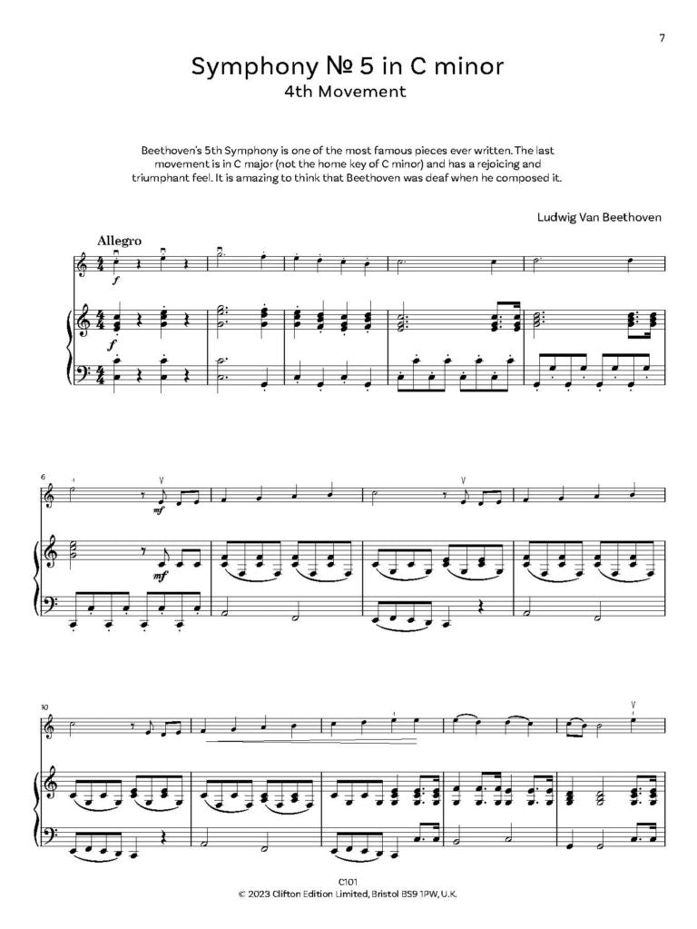 Wade, Richard: The Young Symphonist, Volume 1. Violin & Piano - Digital Download