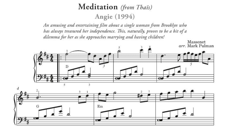 Simplest Movie Blockbusters for solo piano Arr Mark Pullman - Digital Download