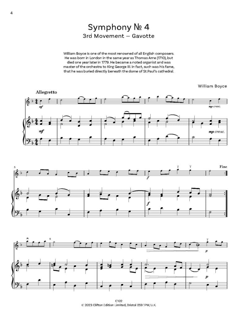 Wade, Richard: The Young Symphonist, Volume 2. Violin & Piano - Digital Download