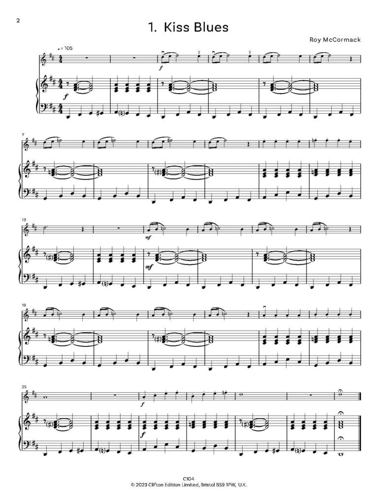 McCormack, Roy: Let’s Swing for Violin & Piano - Digital Download