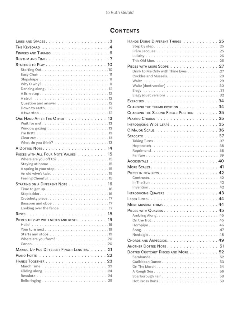 Kelly, Bryan: Play the Piano Book 1 Digital Download