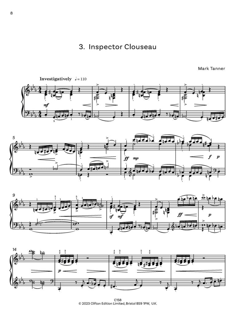 Tanner, Mark: Jazz Hands Book 3. Piano Solo - Digital Download