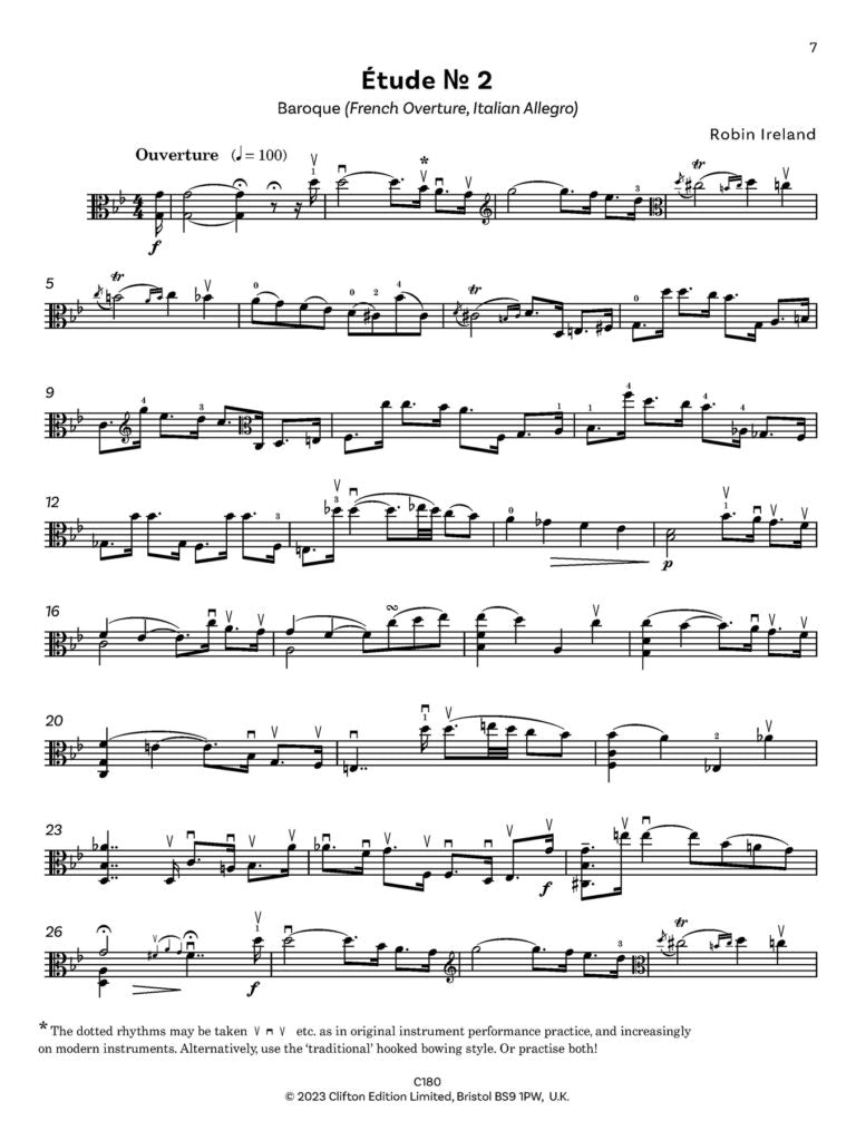 Ireland, Robin: Concert Études for Viola - Digital Downloads