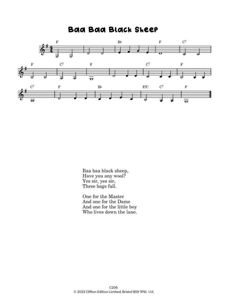 Goddard, Pat: Chalumeau Nursery Rhymes - Digital Download