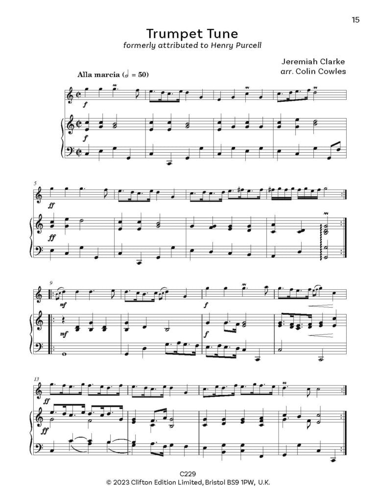 Baroque Reserve for flute and piano - Digital Download