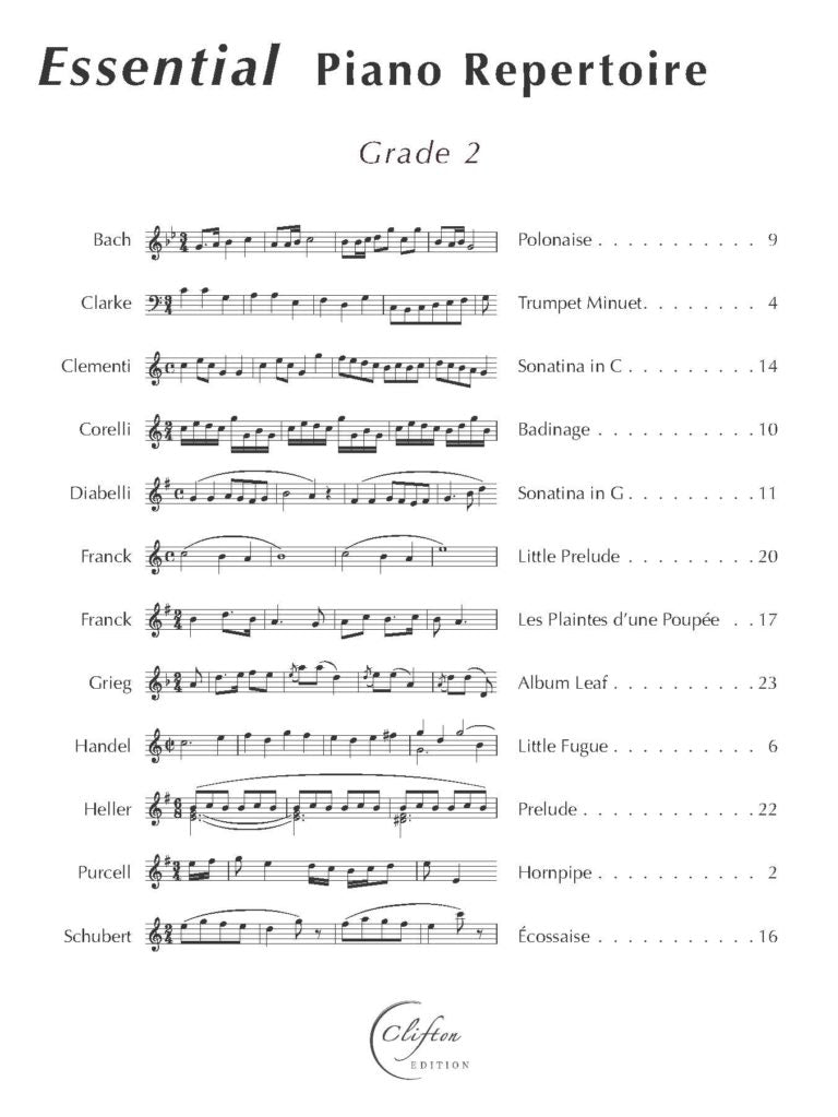 Essential Piano Repertoire: Grade 2 - Digital Download