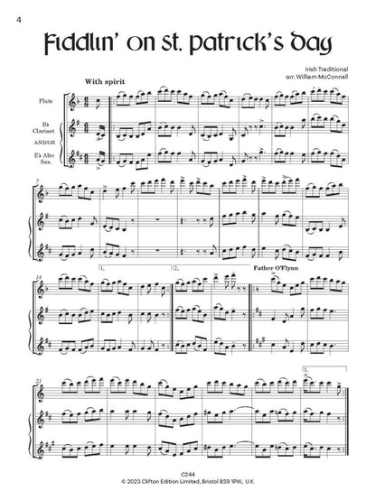 McConnell, W -  Jiggery Folkery, Flute & Clarinet/Sax