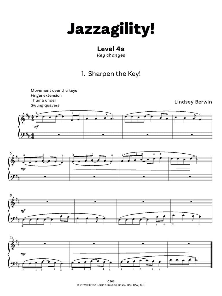 Berwin, Lindsey: Jazzagility Book 2 Digital Download