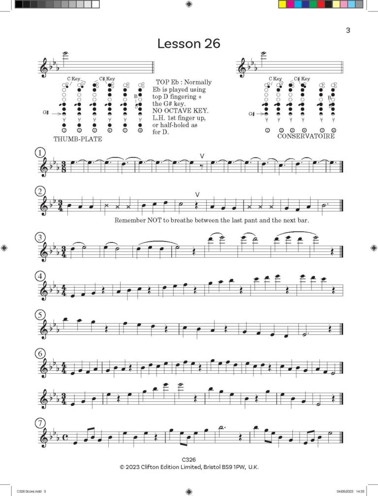 Taylor, Sue: Blow the Oboe Book 2 – Tutor Book - Digital Download