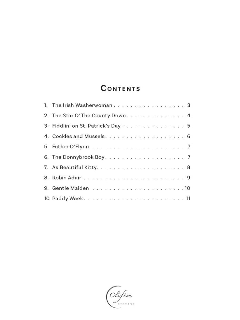 Simplest Irish Folk Music arr. for Piano by Mark Goddard - Digital Download