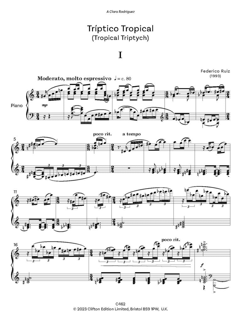 Ruiz, Federico: Venezuelan Treasures for the Piano Volume 2 - Digital Download