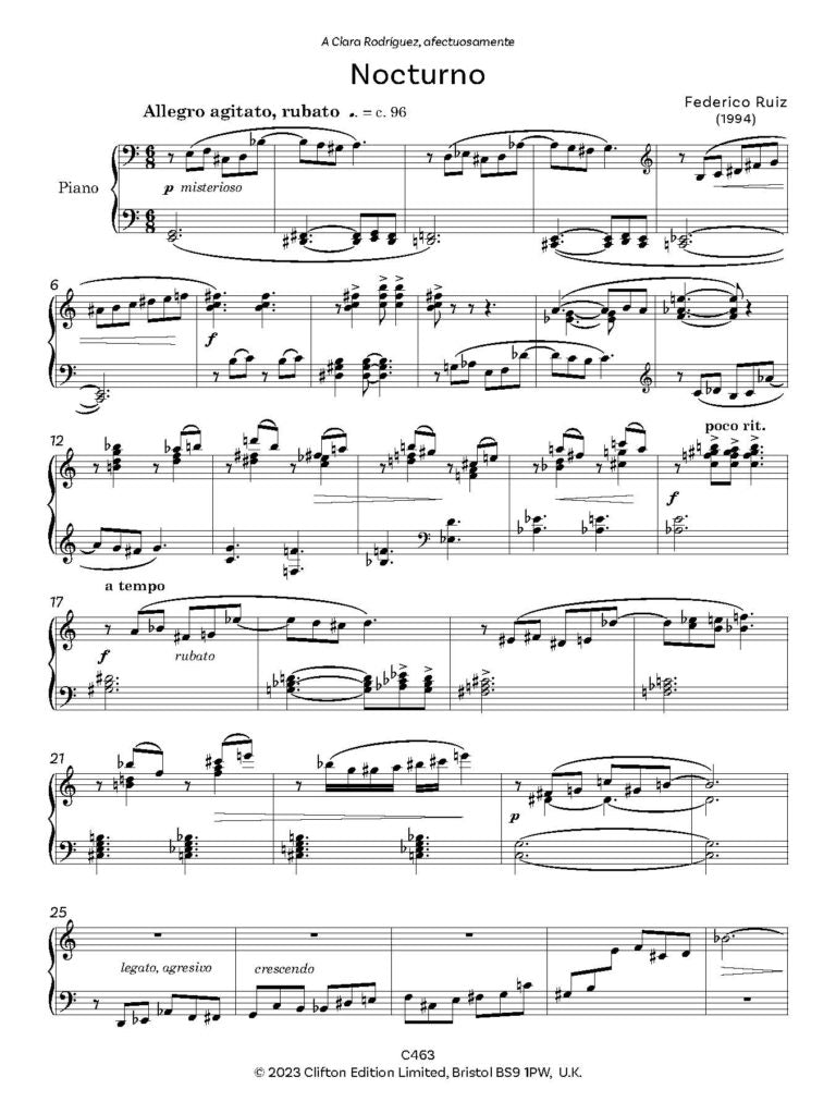 Ruiz, Federico: Venezuelan Treasures for the Piano Volume 3 - Digital Download