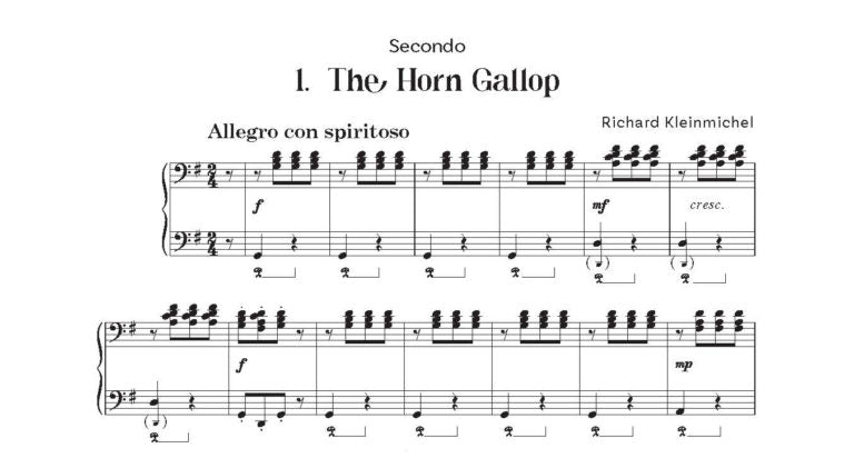 Classical Piano Duets – Book 2 - Digital Download