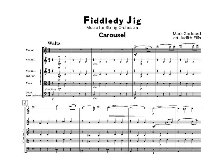 Goddard, Mark: Fiddledy Jig for String Orchestra - Digital Download
