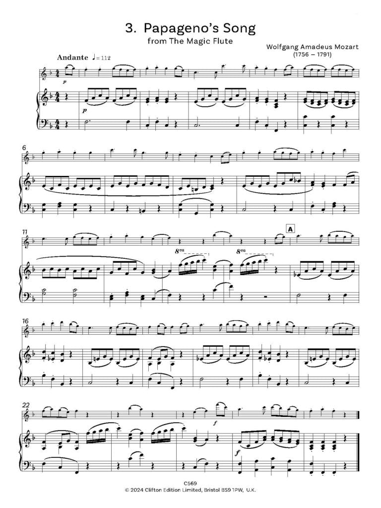 Lyons, Graham - Useful Flute Solos Book 1 - Digital Download