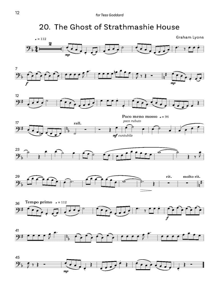 Lyons, Graham - Compositions for Bassoon - Digital Download