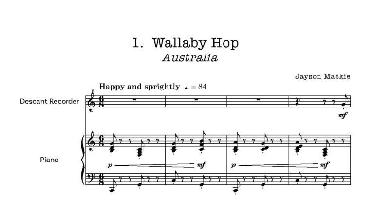 Mackie, Jason - Around the World with My Recorder - Digital Download