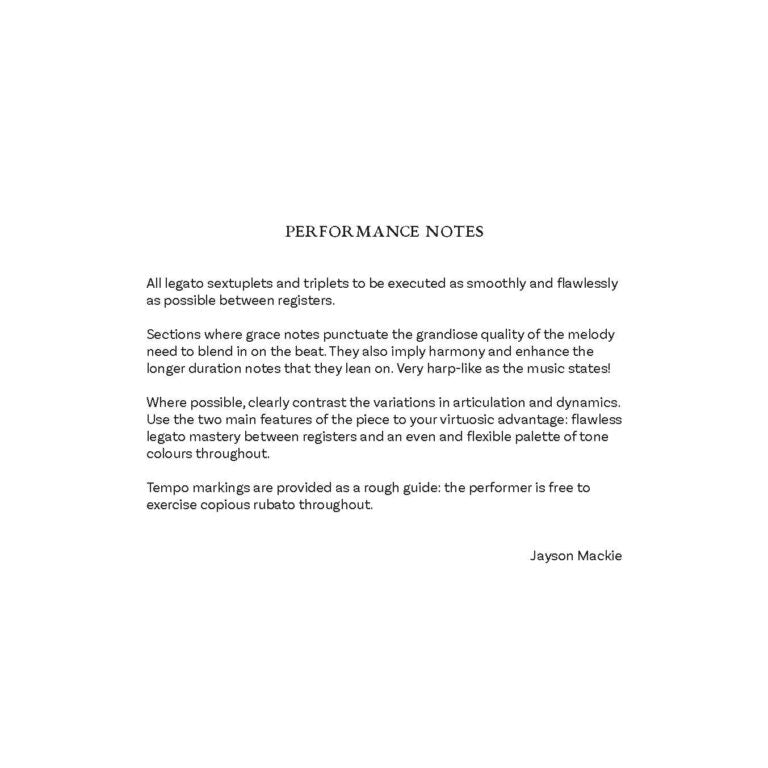 Mackie, Jayson - Stirrings From Those Sweet and Cool Exotic Vistas for solo flute - Digital Download