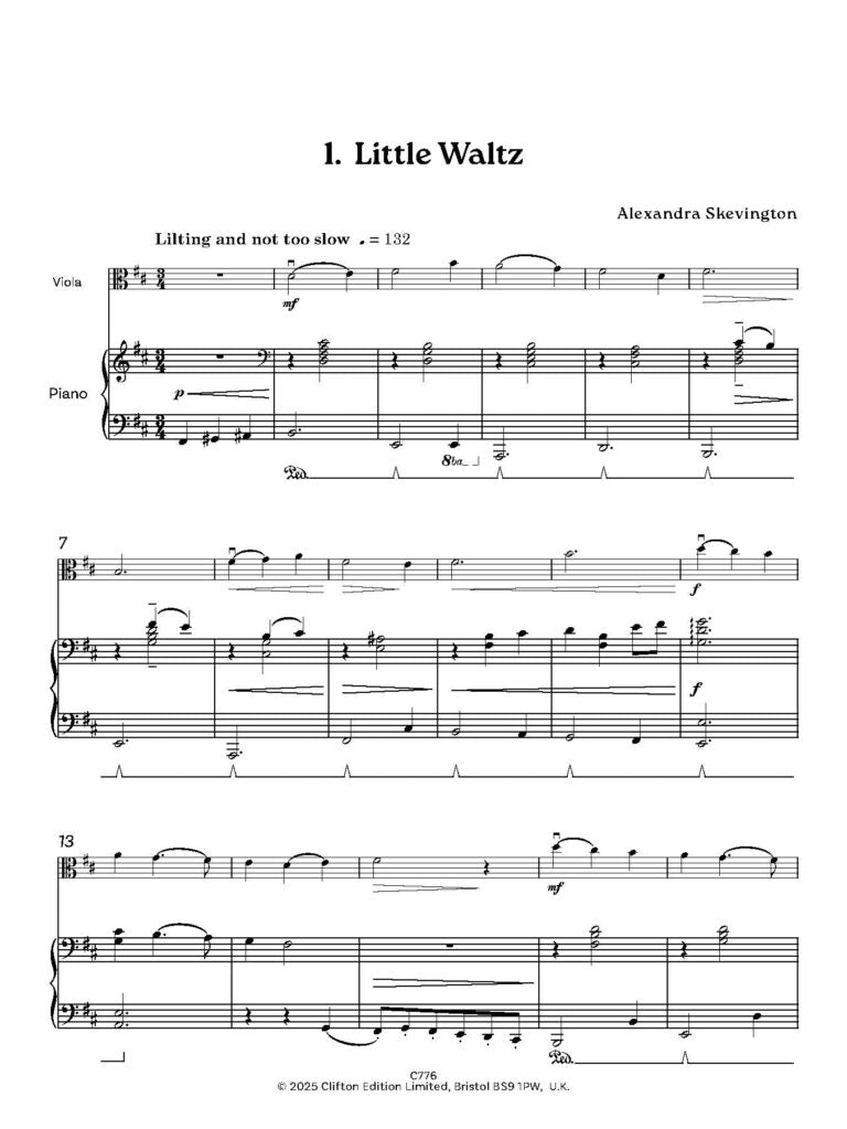 Skevington, Alexandra- AltoTastic Book 1 Viola and Piano/Viola Duets - Digital Download