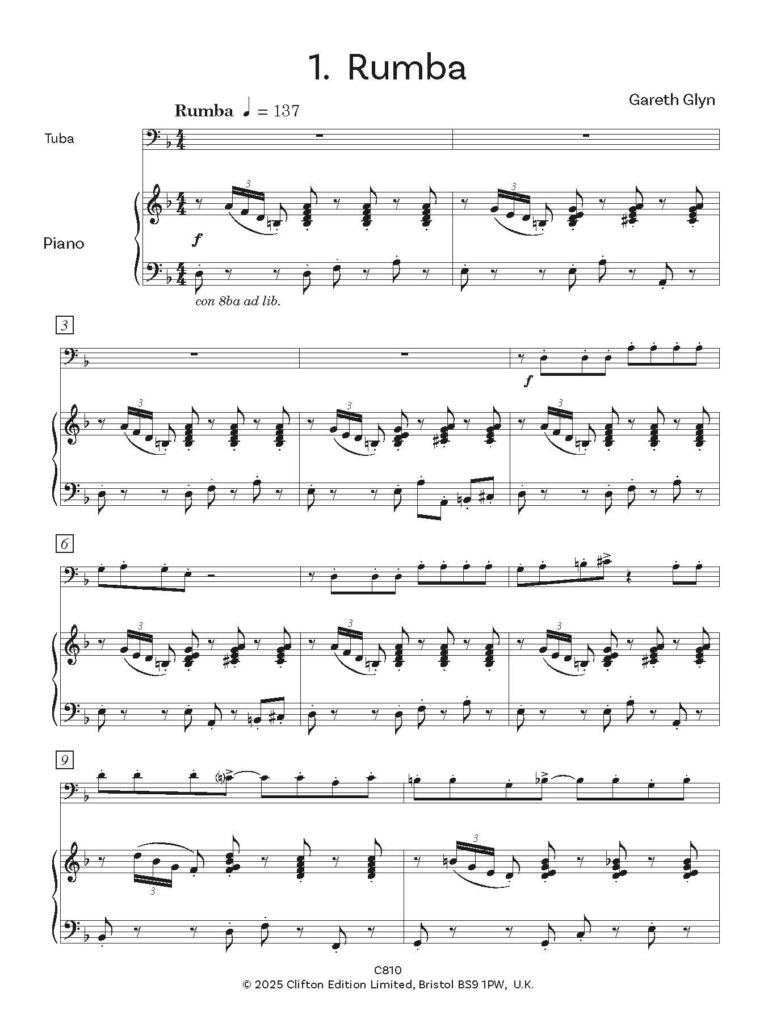 Star Turn for Tuba and Piano