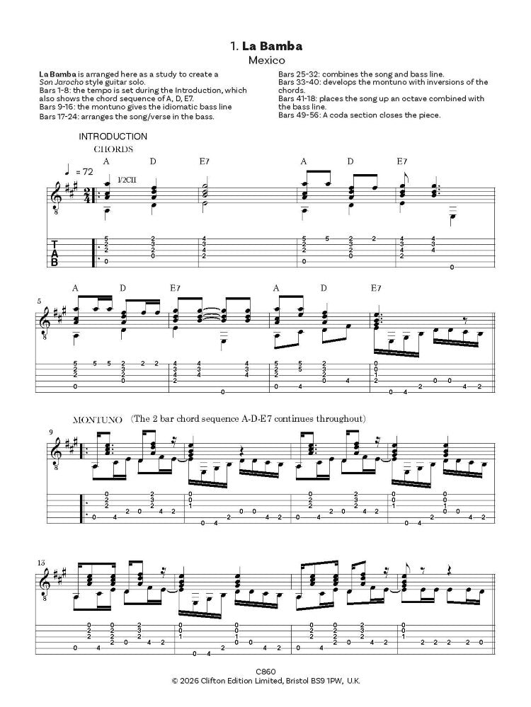 Zaradin, John: Essential Latin Collection for Guitar, Volume 2 (Digital Download)