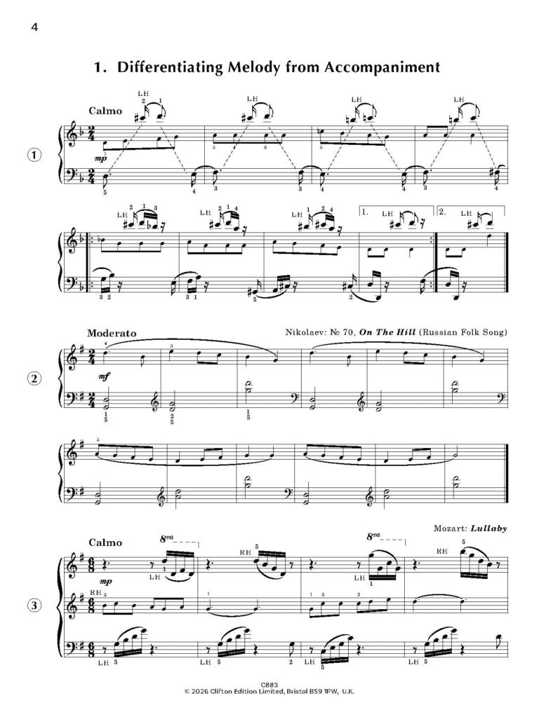 Essential Piano Exercises Book 3 (Digital Download)