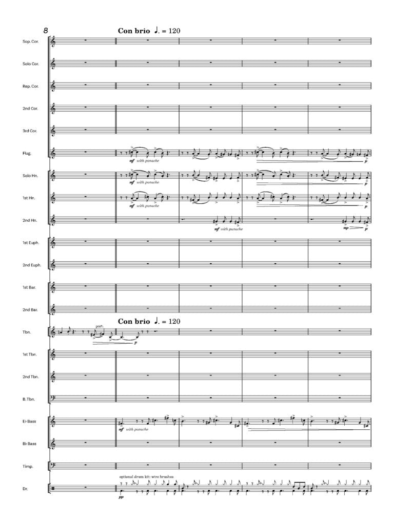 Goddard, Mark - Bone Shaker for Brass Band - Digital Download