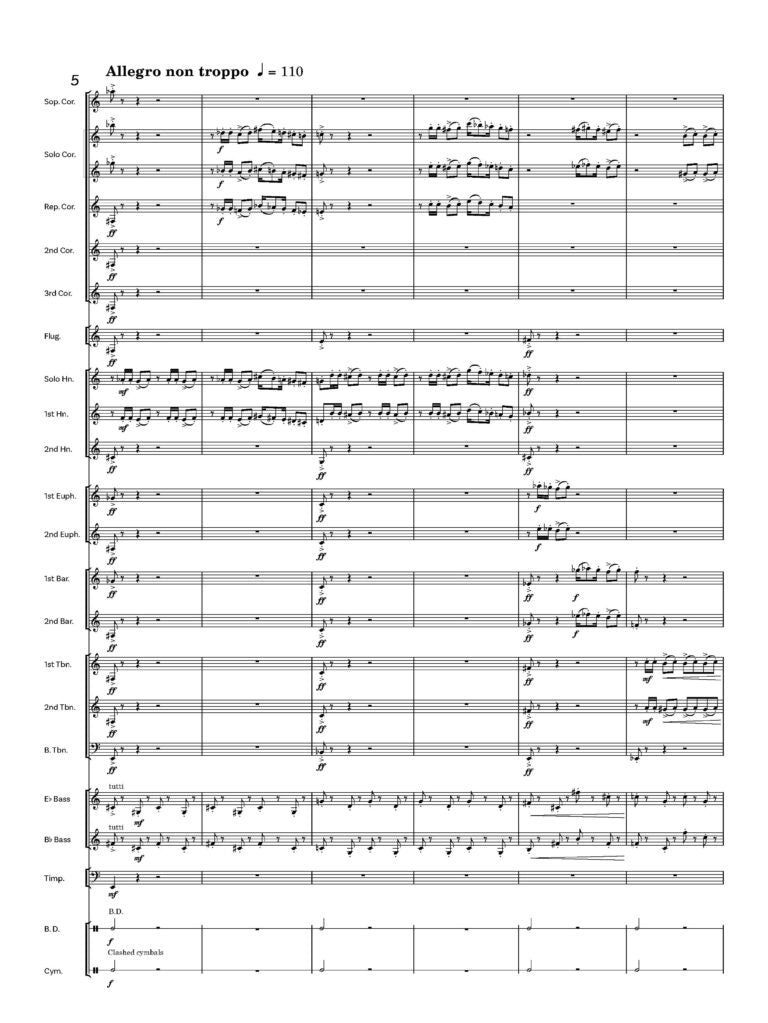 Goddard, Mark - The Circus for Brass Band A Light Overture - Digital Download