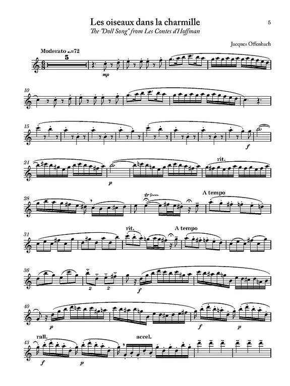 L'Amour - French Romantic Melodies for Flute and Piano - Digital Download