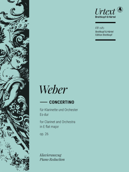 Weber - Concertino in E flat major Op. 26 (DIGITAL EDITION)