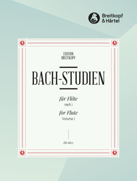 Bach Studies for Flute Vol 1 (DIGITAL EDITION)