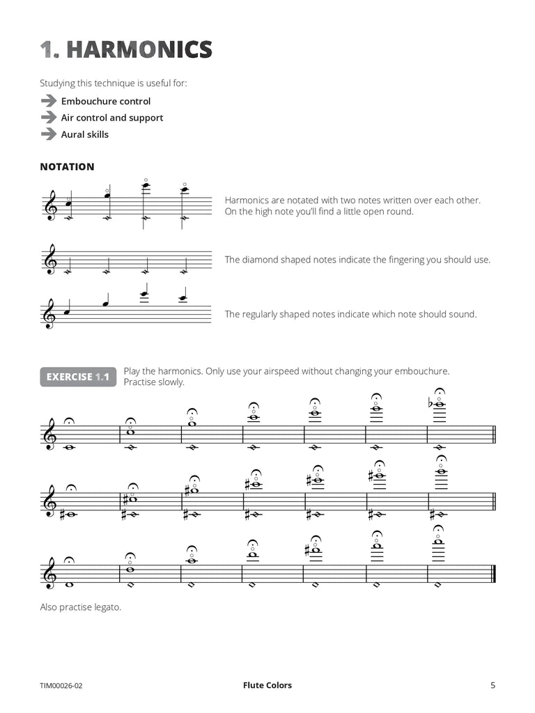 de Pijper - Flute Colors: Extended Techniques for Flute