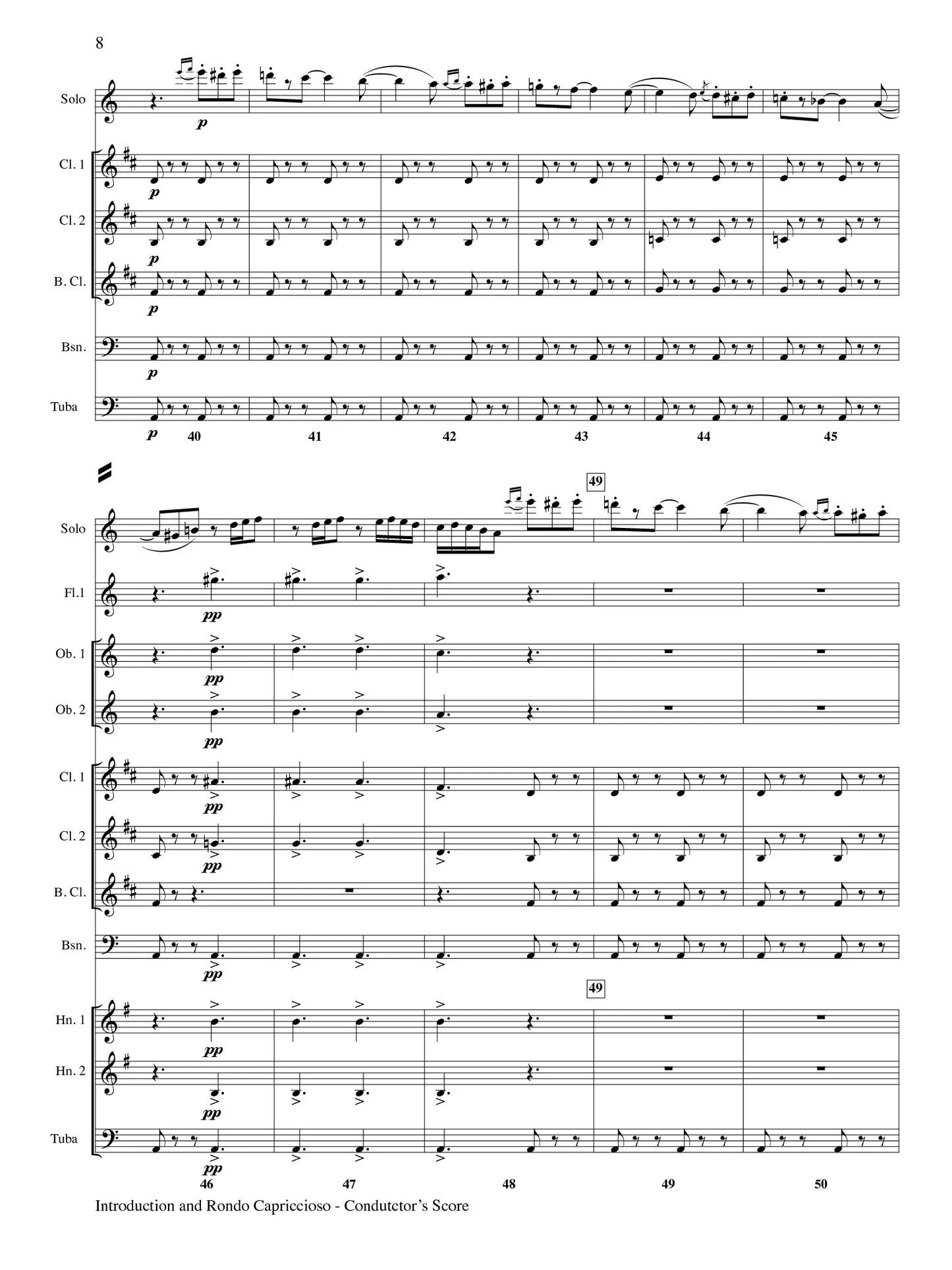 Saint-Saens (trans. Nishimura) - Introduction and Rondo Capriccioso (S