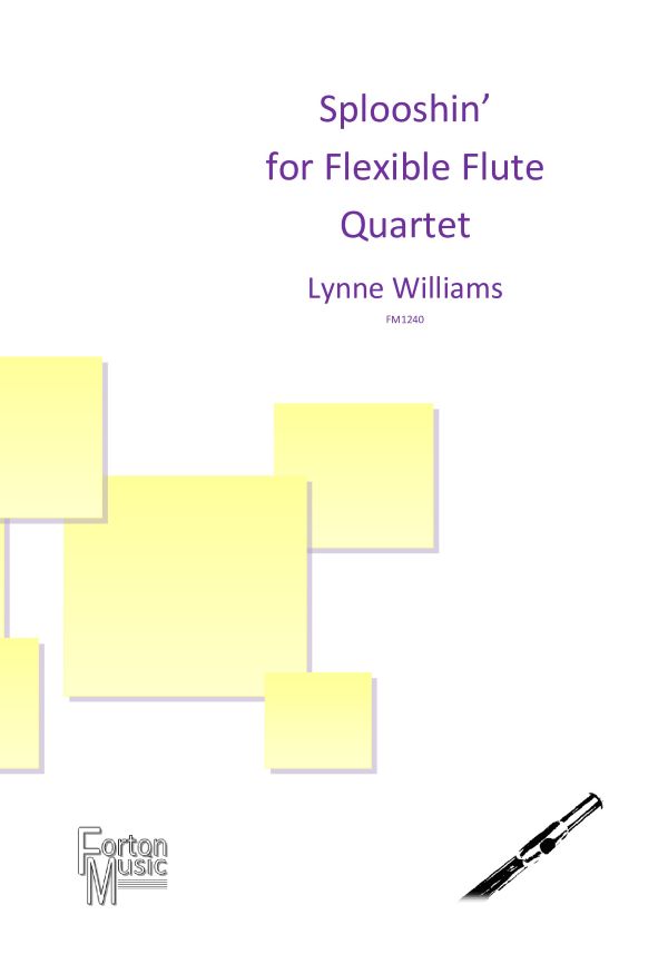 Williams, Lynne - Splooshin for flexible flute quartet - Digital Download