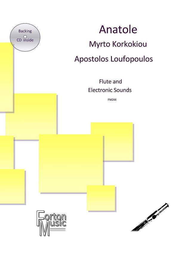 Korkokiou, Myrto - Anatole for solo flute and electronic sound - Digital Download