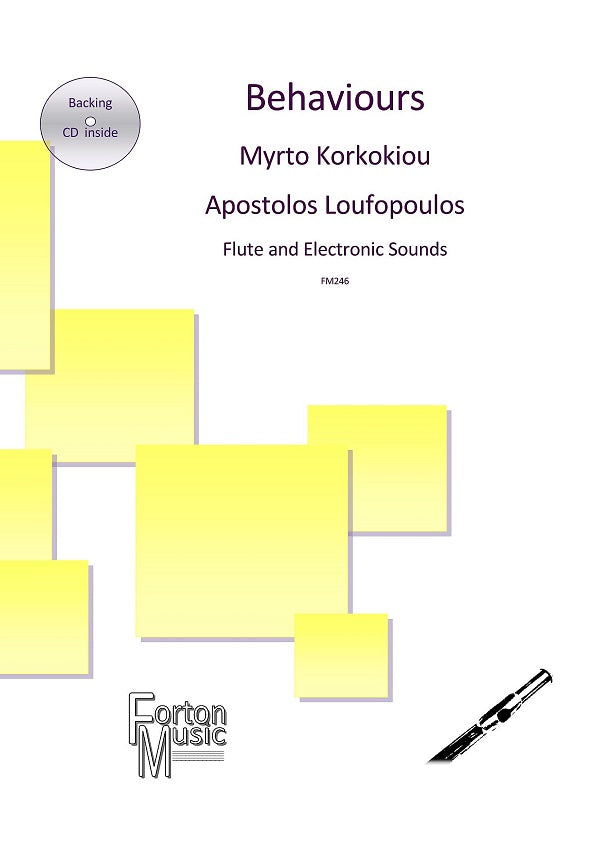 Korkokiou, Myrto -Behaviours for solo flute and electronic sound - Digital Download