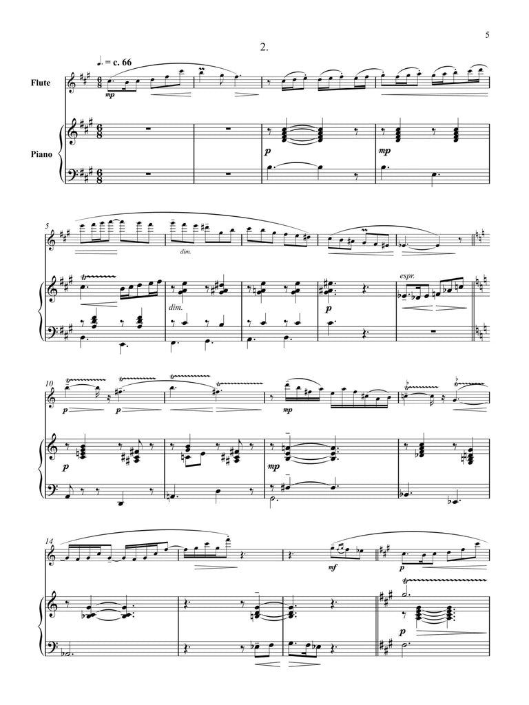 Schocker - Sonata No. 11 for Flute and Piano