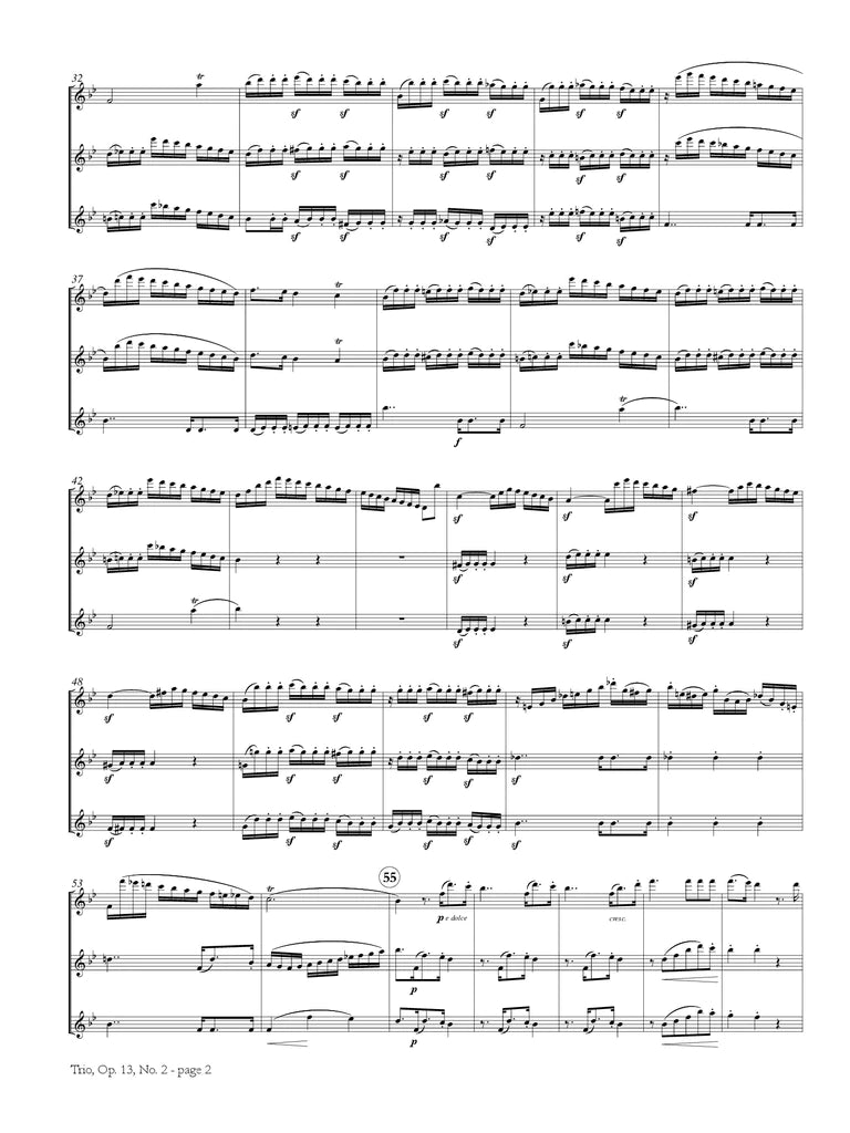 Kuhlau - Trio in G minor, Op. 13, No. 2 for Flute Trio