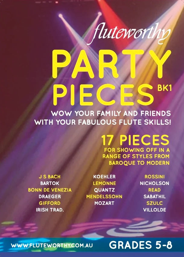 Fluteworthy - Party Pieces - Book 1