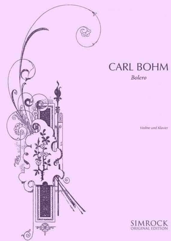 Boehm , C - Bolero in A minor - Album Leafes No. 9
