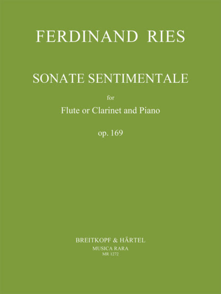 Ries , Ferdinand - Sonata sentimentale in E-flat major op. 169 (DIGITAL EDITION)