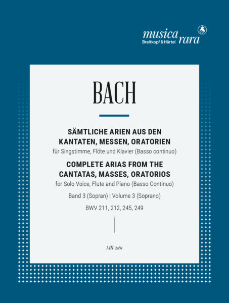 JS Bach - Complete Arias Vol 3 (DIGITAL EDITION)